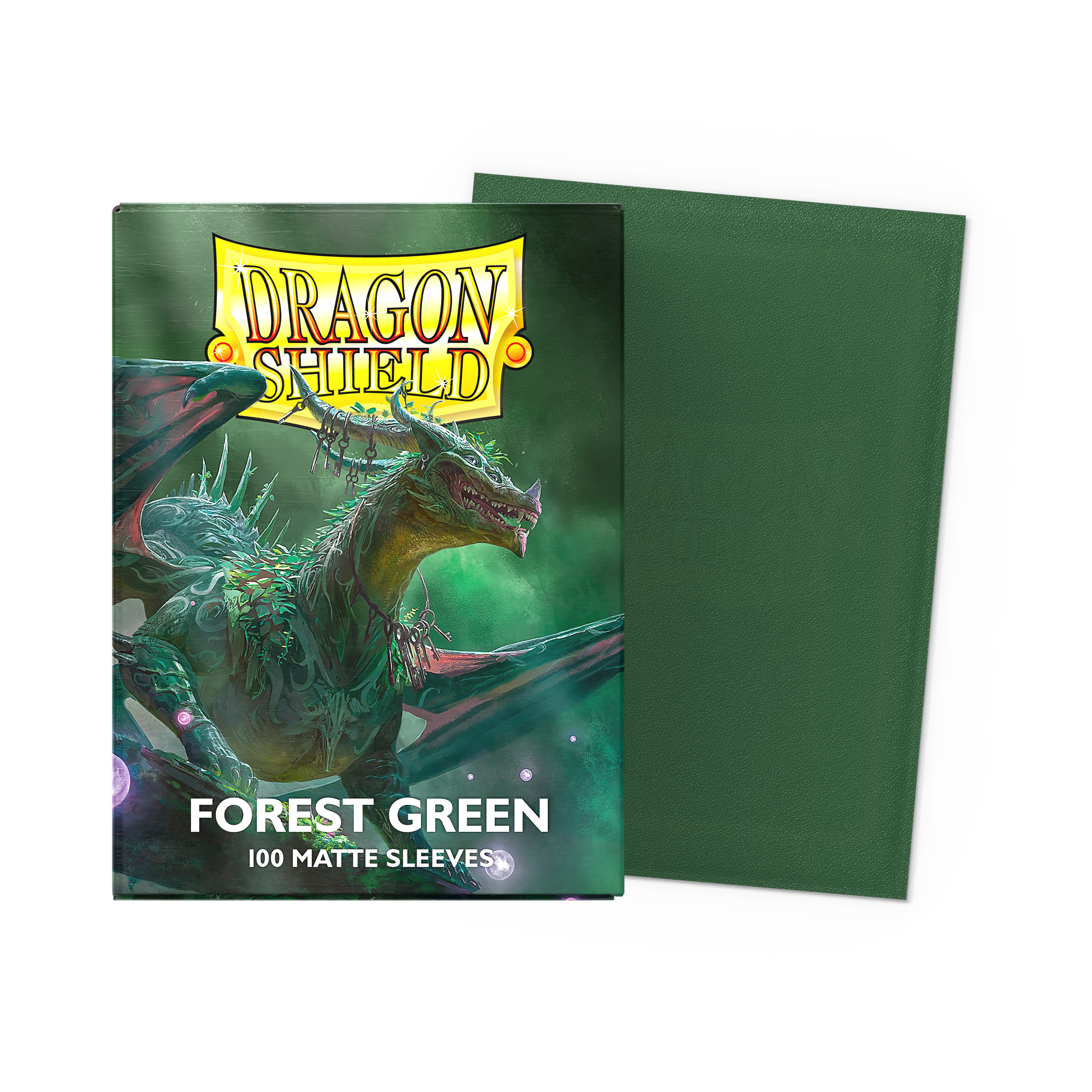 Protège-cartes Dragon Shield - 60 Japanese Matte Forest Green