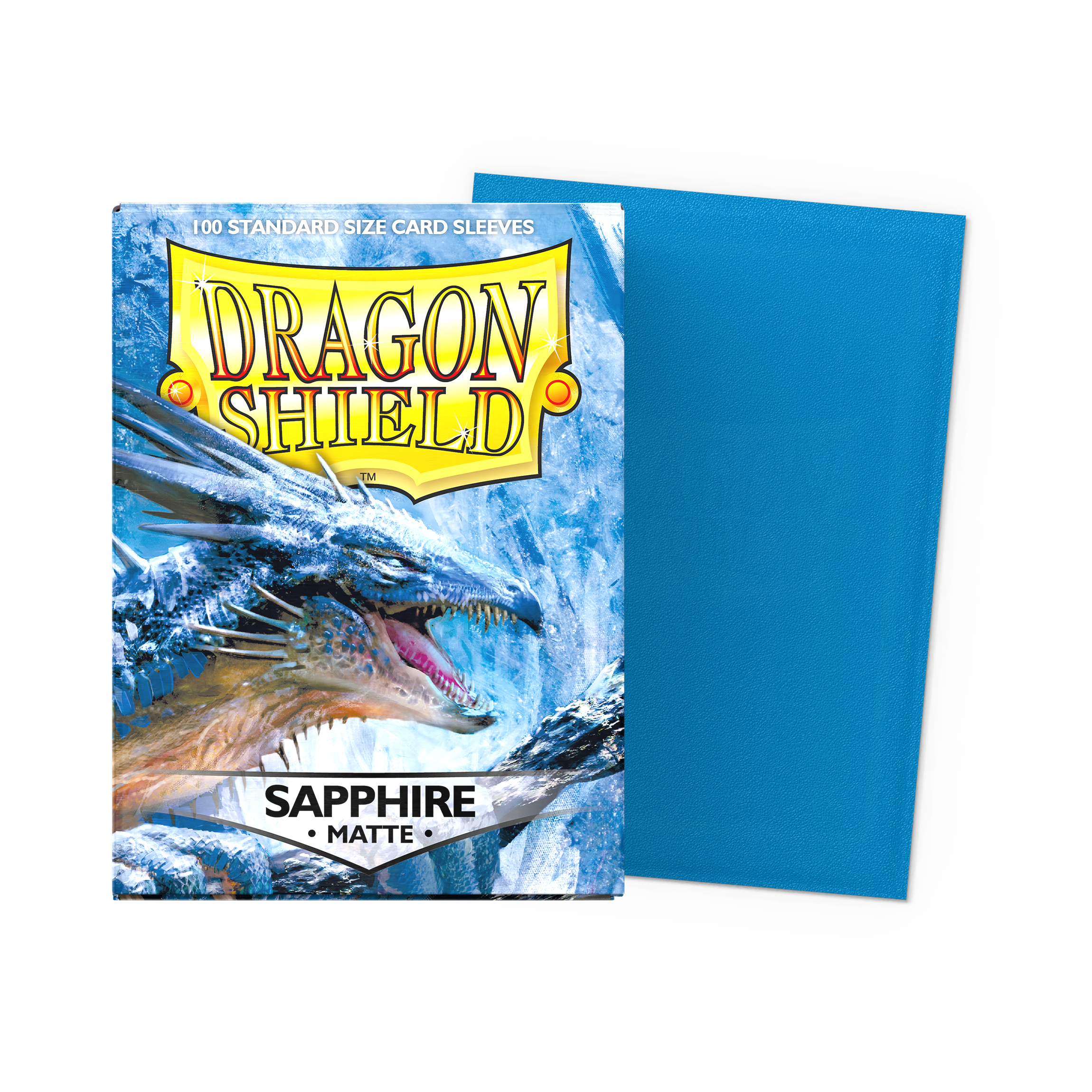 Sapphire - Matte Sleeves - Standard Size - Dragon Shield
