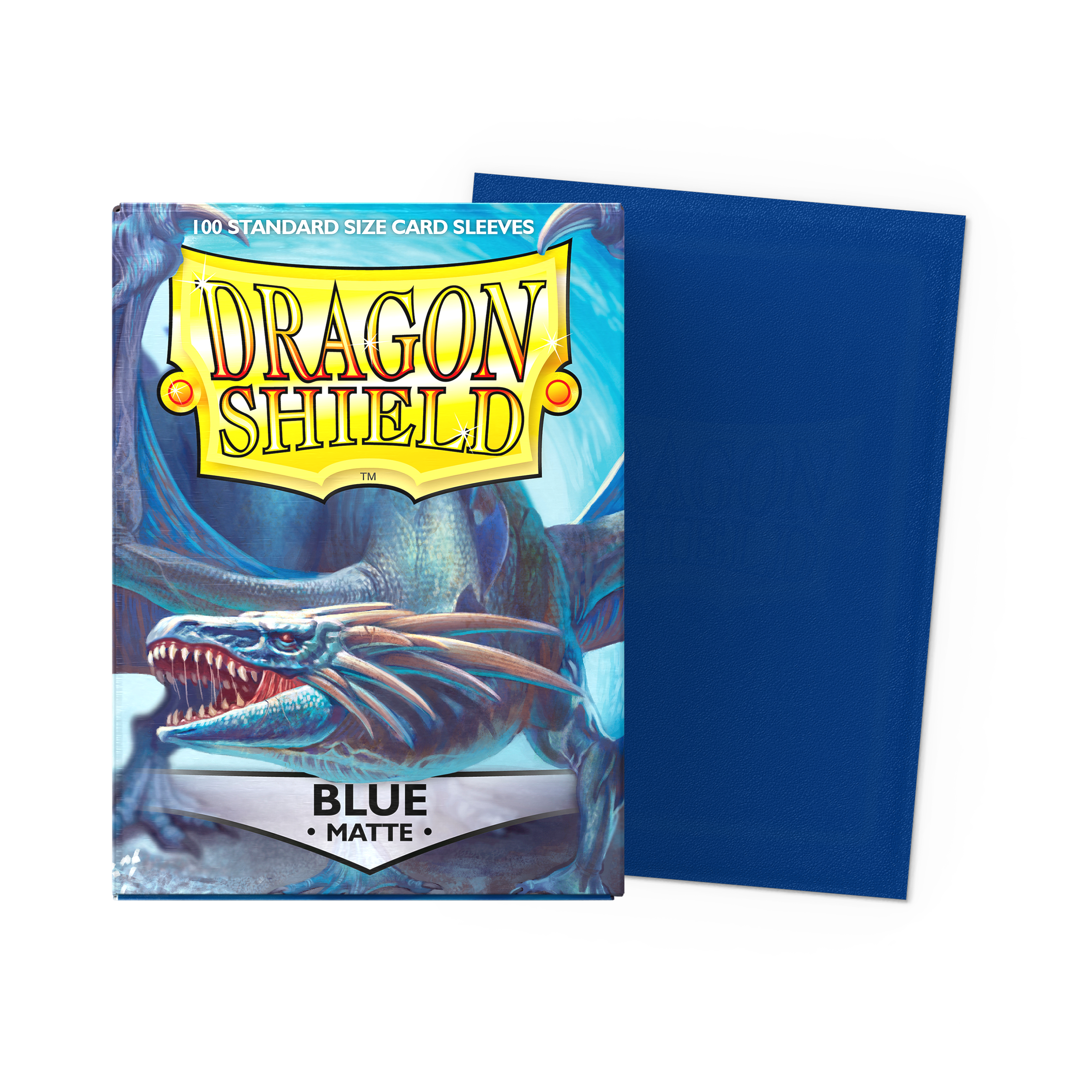 Blue - Matte Sleeves - Standard Size - Dragon Shield