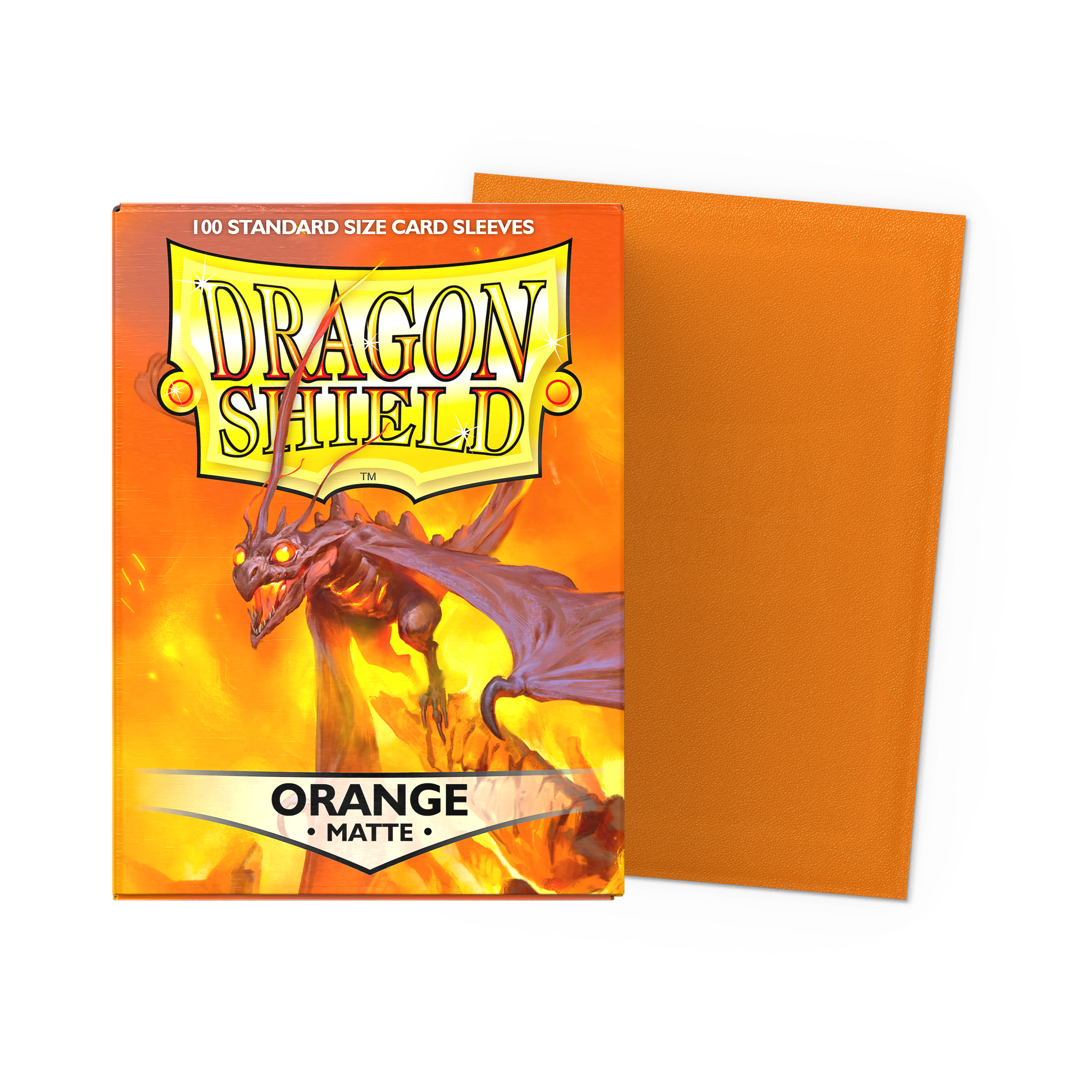 Dragon Shield - Standard Size Matte Sleeves (100 ct.) - Blood Red